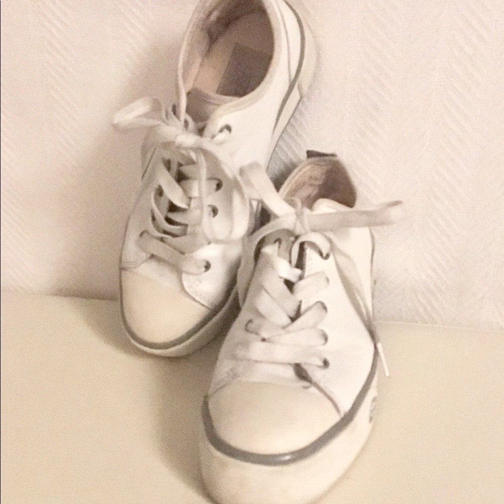 UGG Australia Leather Sneakers - barely worn!